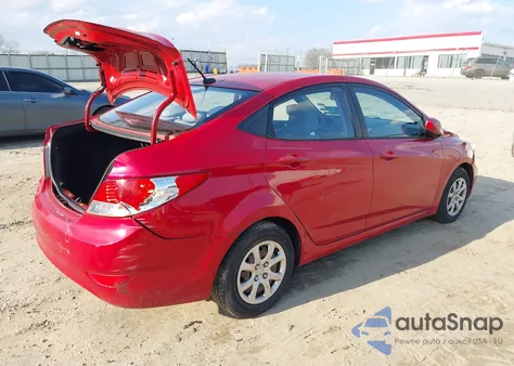 2013 Hyundai Accent Gls z USA, uszkodzony, nr VIN KMHCT4AE8DU571400